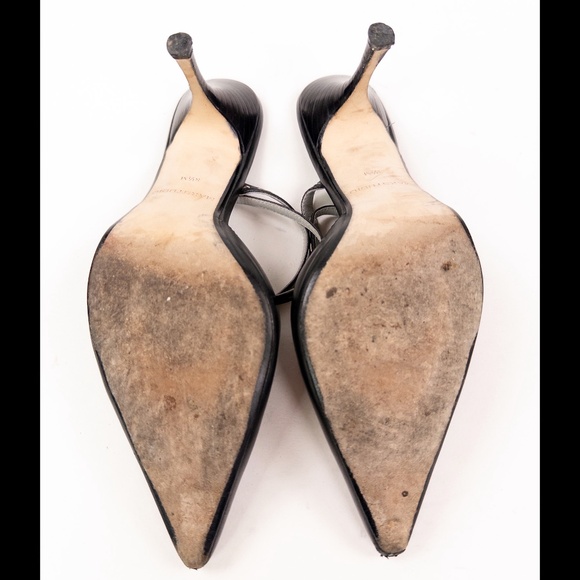 Max Mara Studio D'Orsay Leather Pumps - Picture 5 of 7